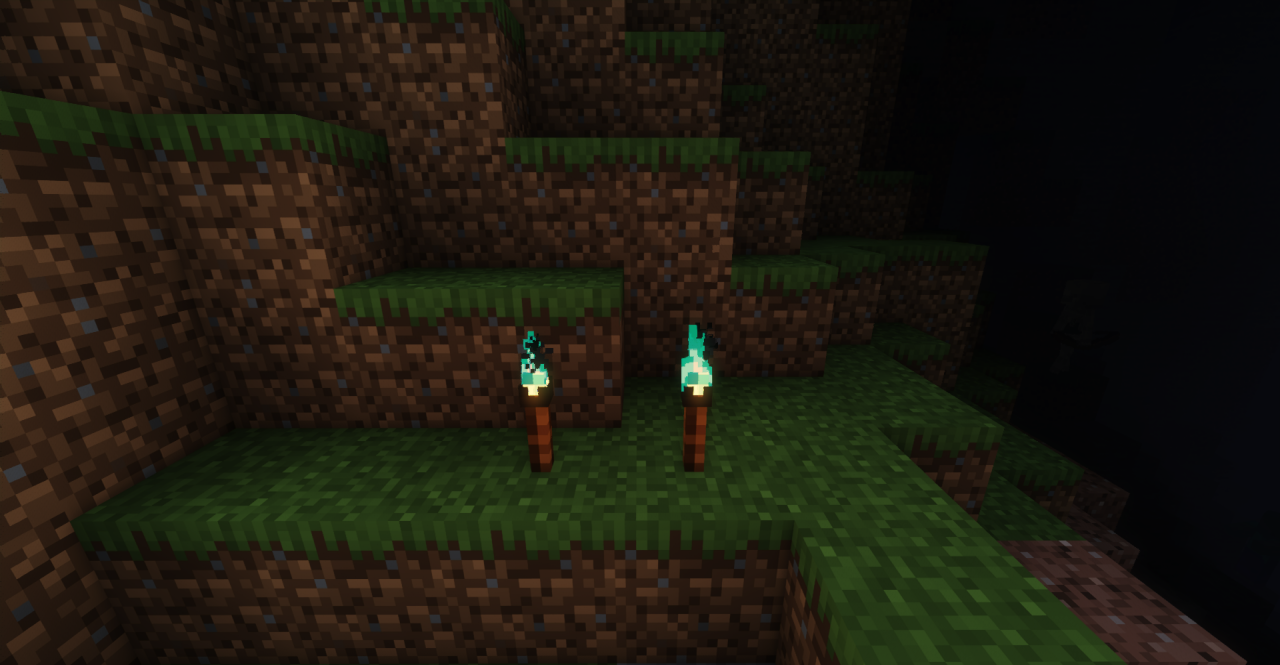 Реалистичное свечение в пещерах Minecraft благодаря модификации Luminous