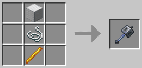 Игрок сражается с криперами при помощи булавы в Minecraft