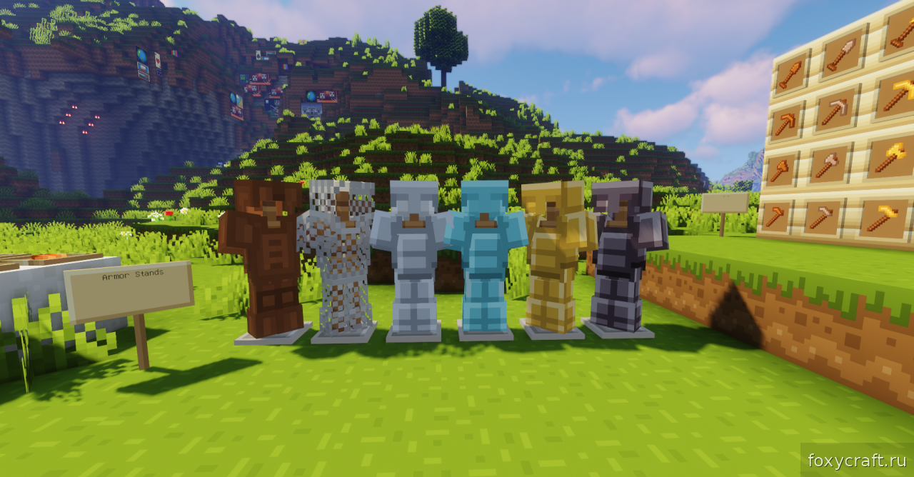 Мультиплеерный режим Minecraft с текстурным паком Mad Pixels