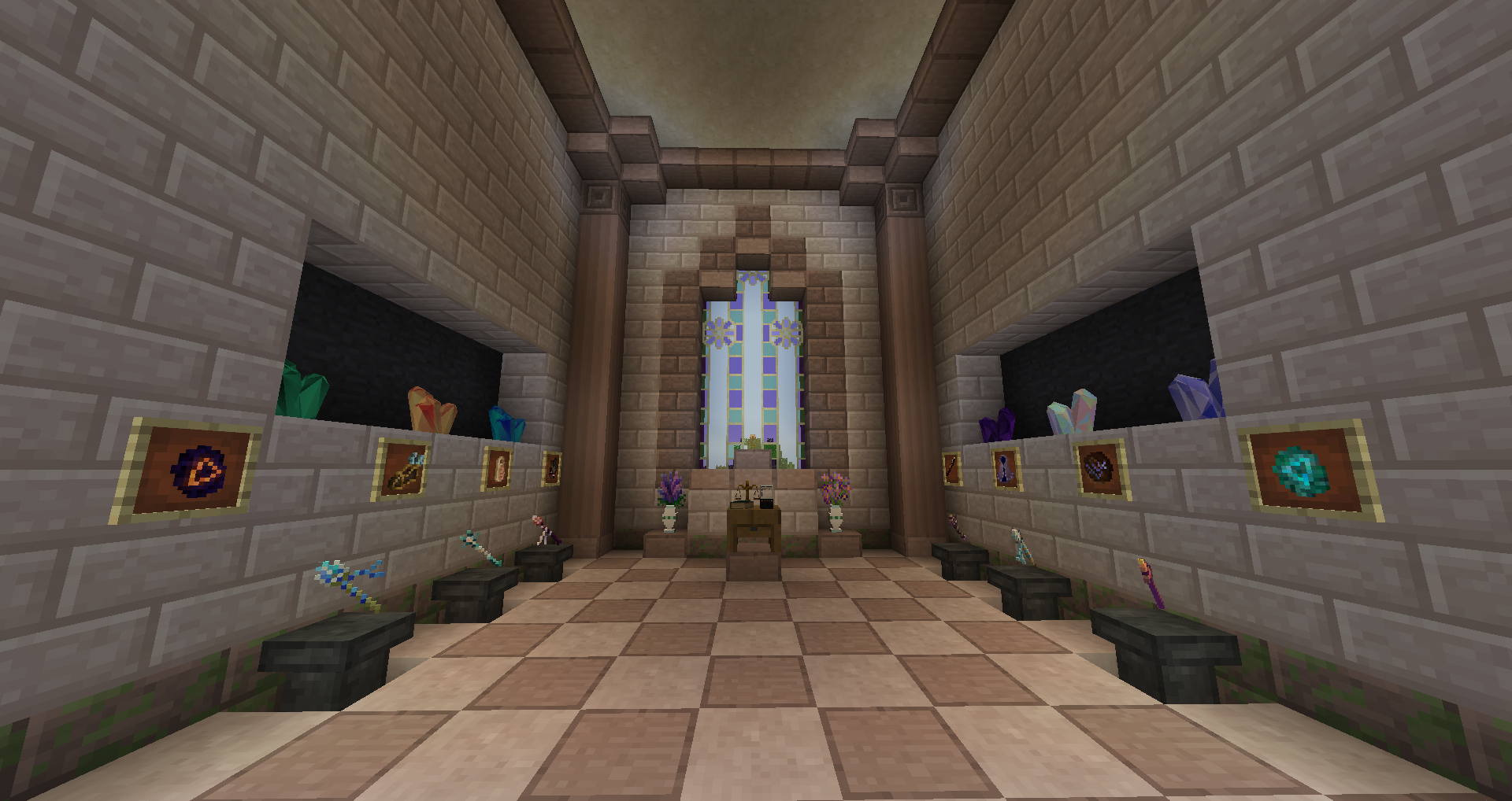 Магические предметы в Minecraft: зелья, кристаллы и зачарованные книги