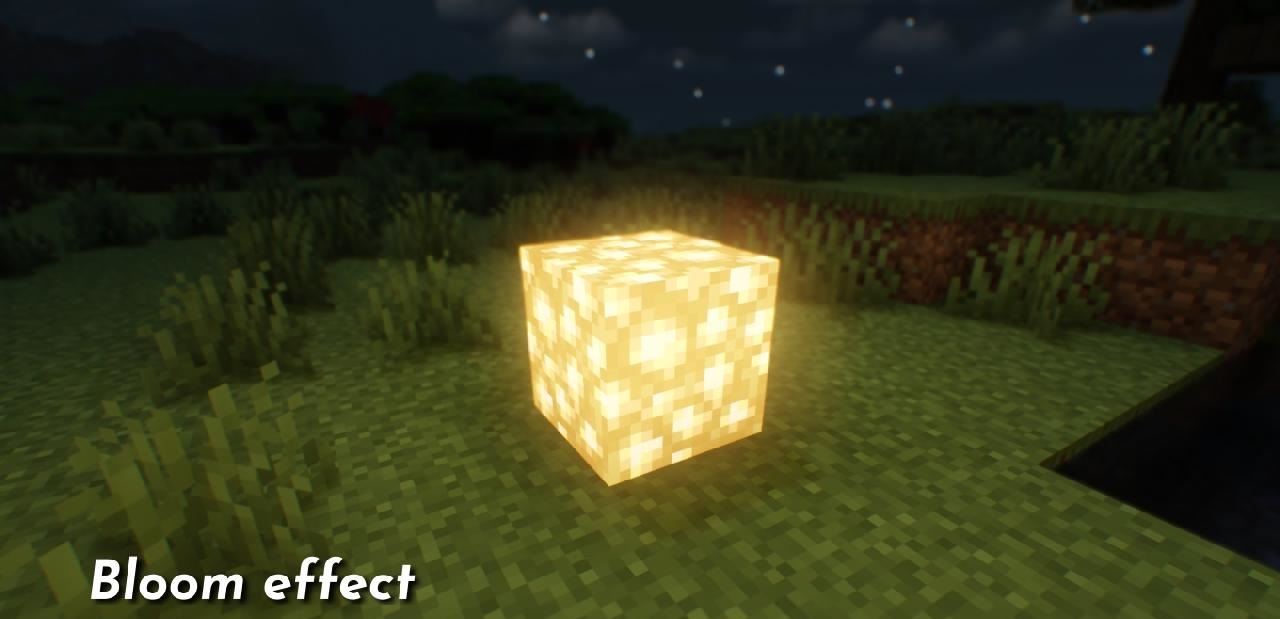 Реалистичная вода и небо в Minecraft с использованием шейдерного пакета MakeUp Ultra Fast