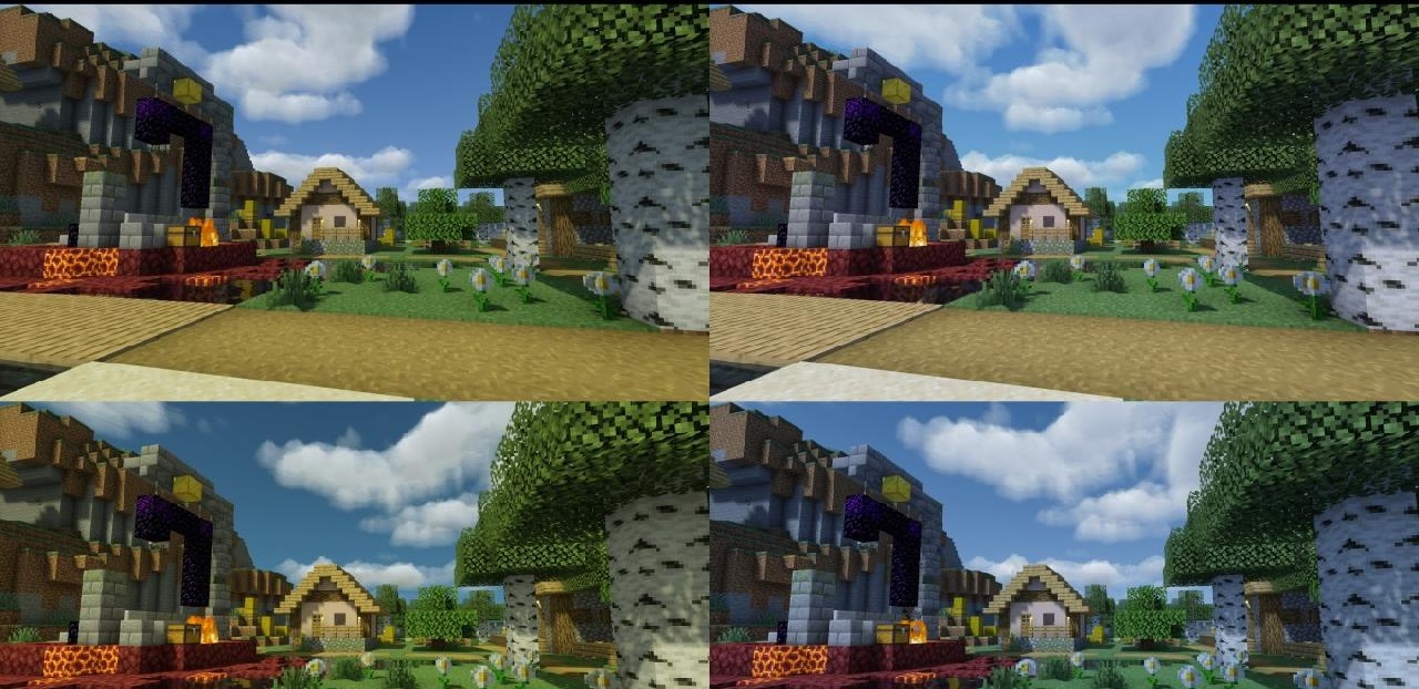 Улучшенное освещение и текстуры в Minecraft с помощью шейдеров