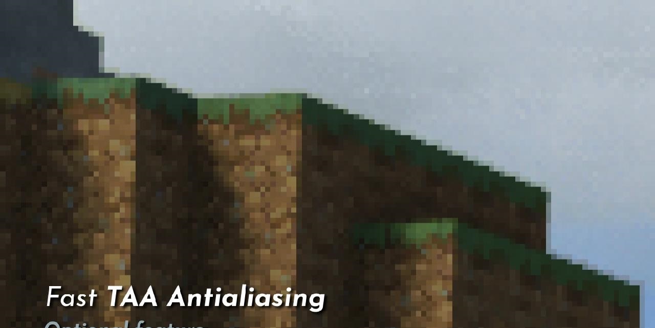 Деревня в Minecraft с реалистичными тенями от шейдерного пакета