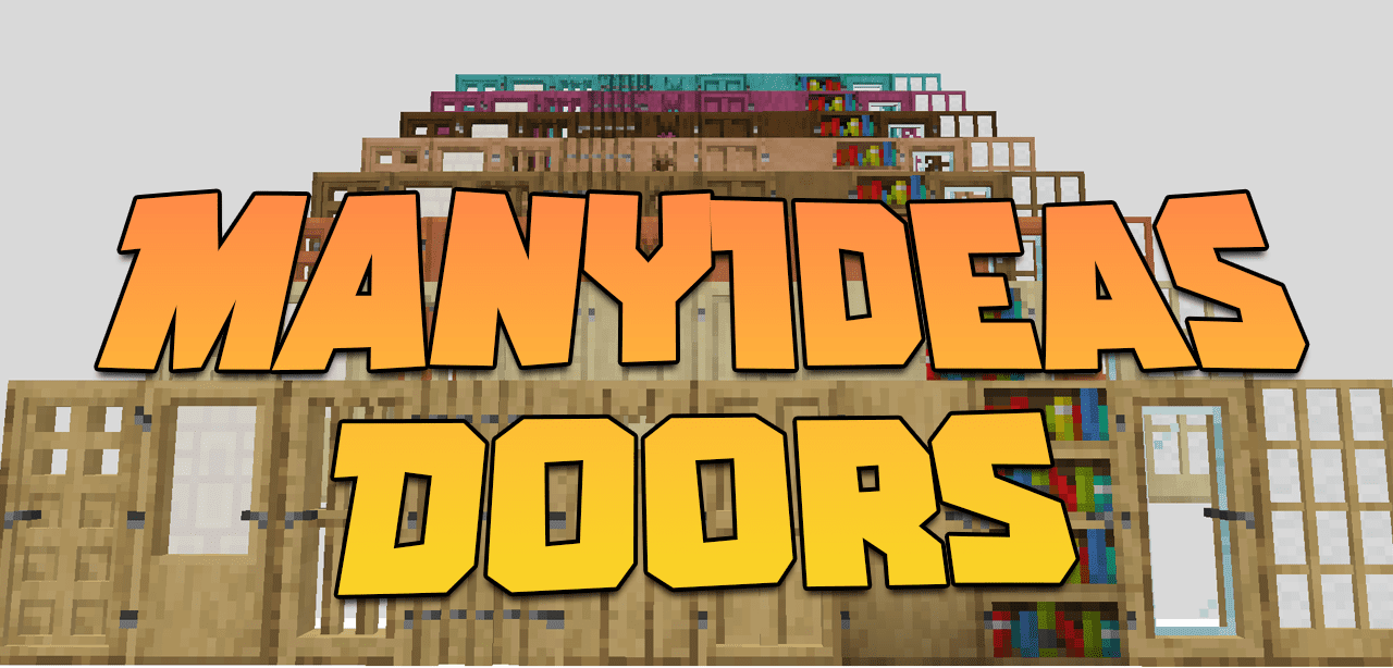 ManyIdeas Doors для Minecraft 1.21.1