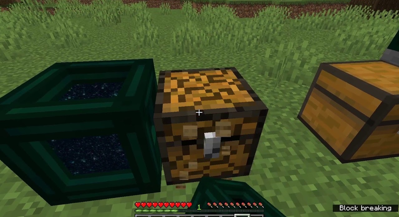 Группа игроков на сервере Minecraft, строящих большой совместный проект