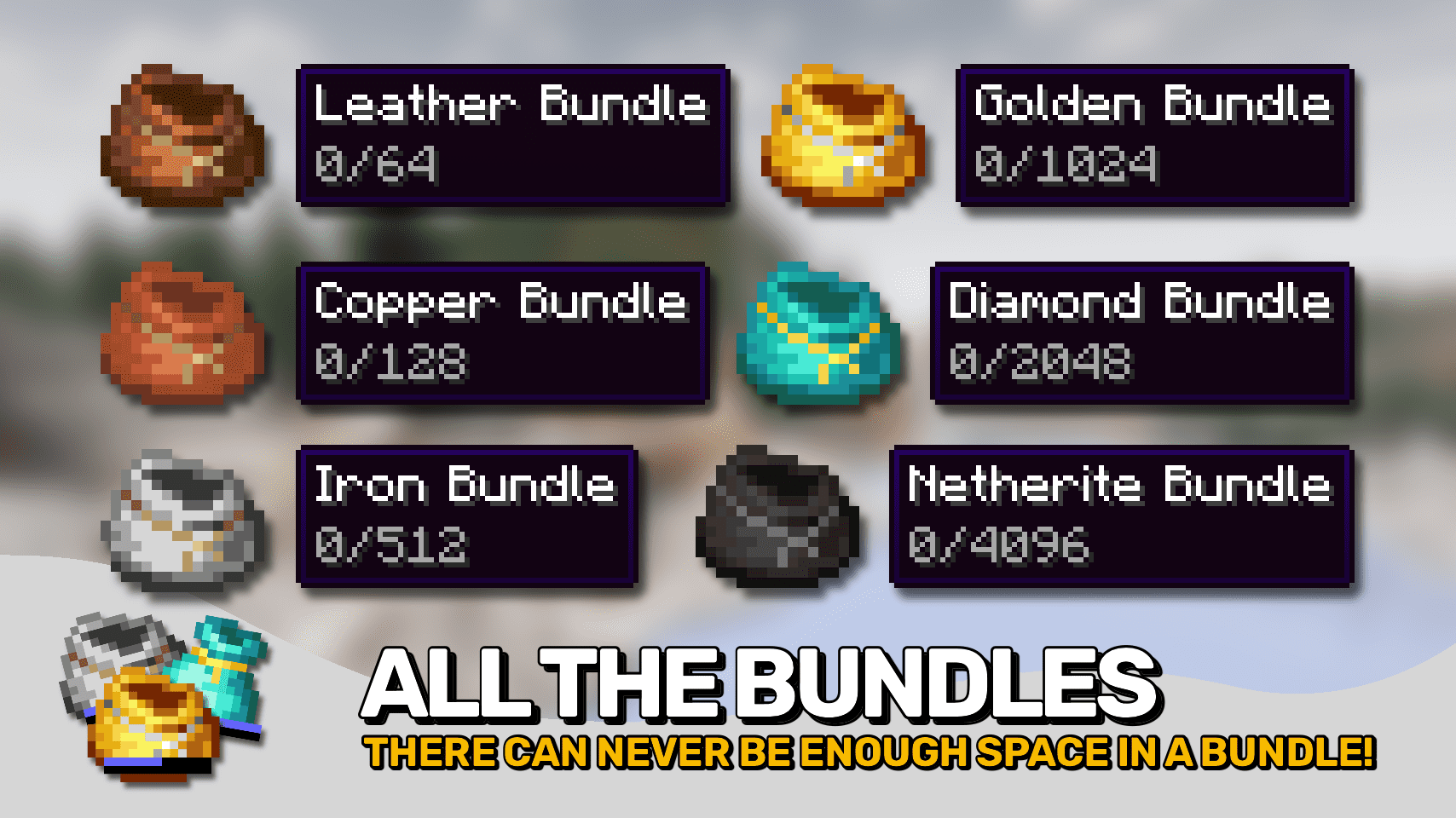 Игровой процесс с Metal Bundles Mod - автоматизация хранения ресурсов