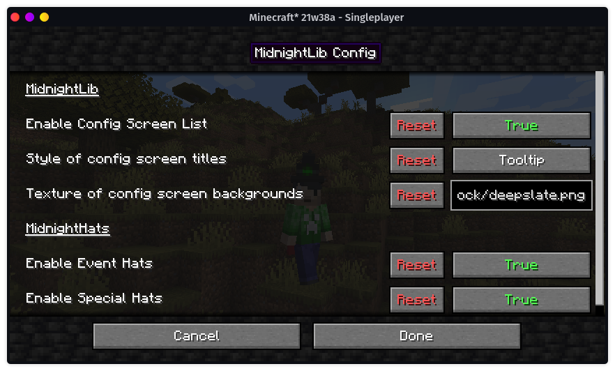 Настройка сервера Minecraft через панель управления