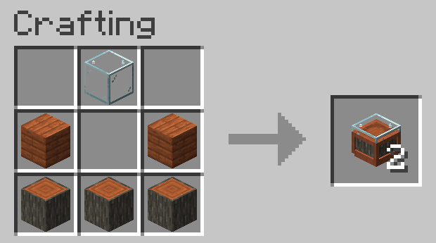 Крафт декоративных бочек в модификации Minekea