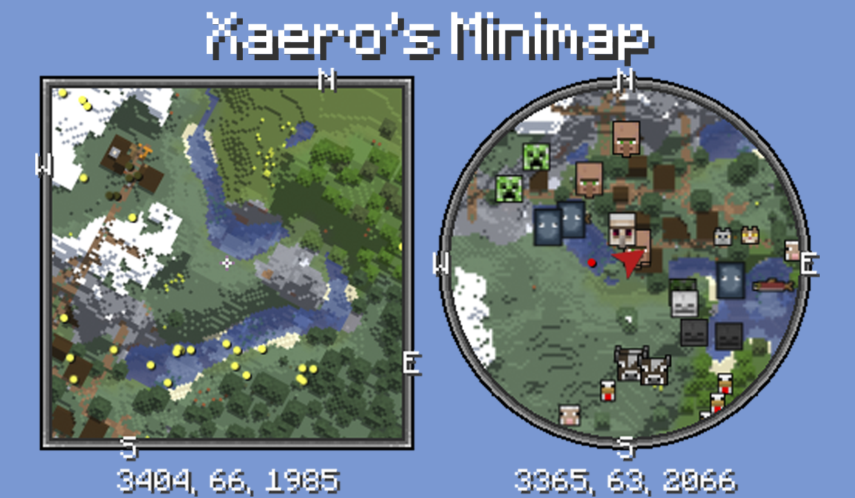 Xaero's Minimap  1.19.2