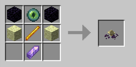 Рецепт крафта Mini Miner в верстаке Minecraft