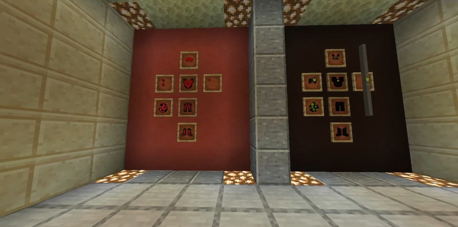 Битва между Ледибаг и Кот Нуар в Minecraft с модом
