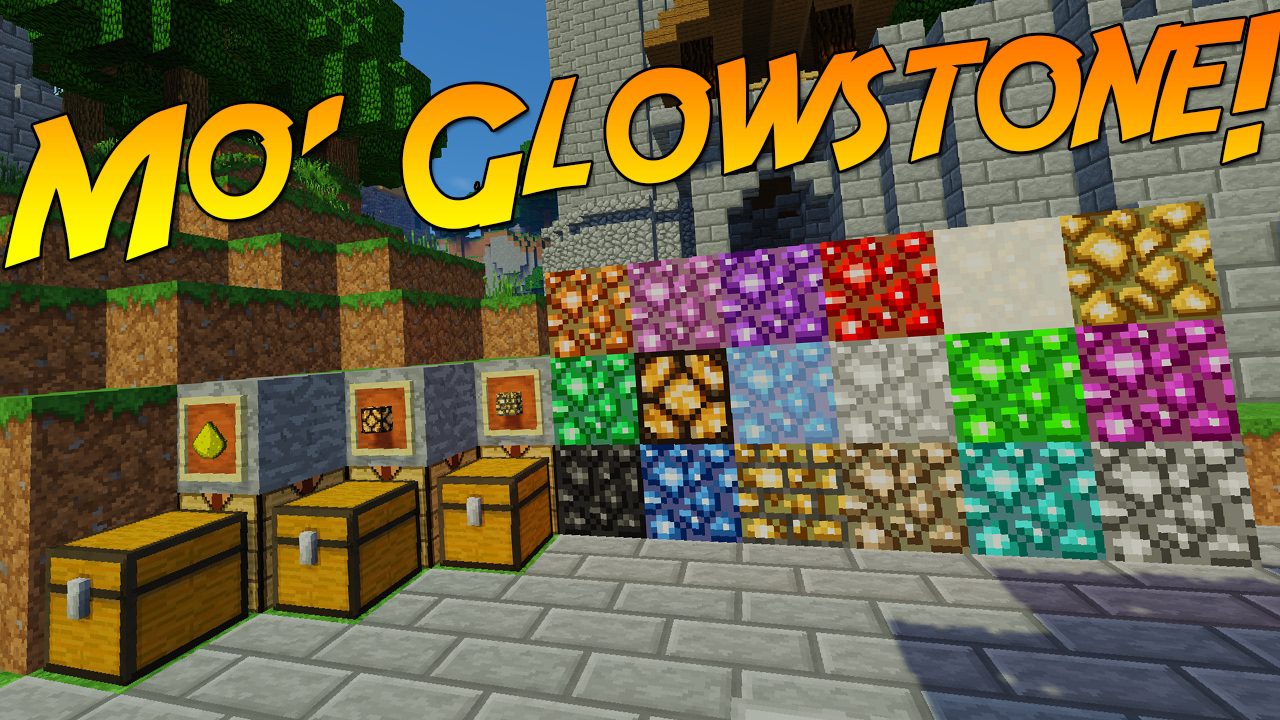 Mo’ Glowstone для Minecraft 1.12.2