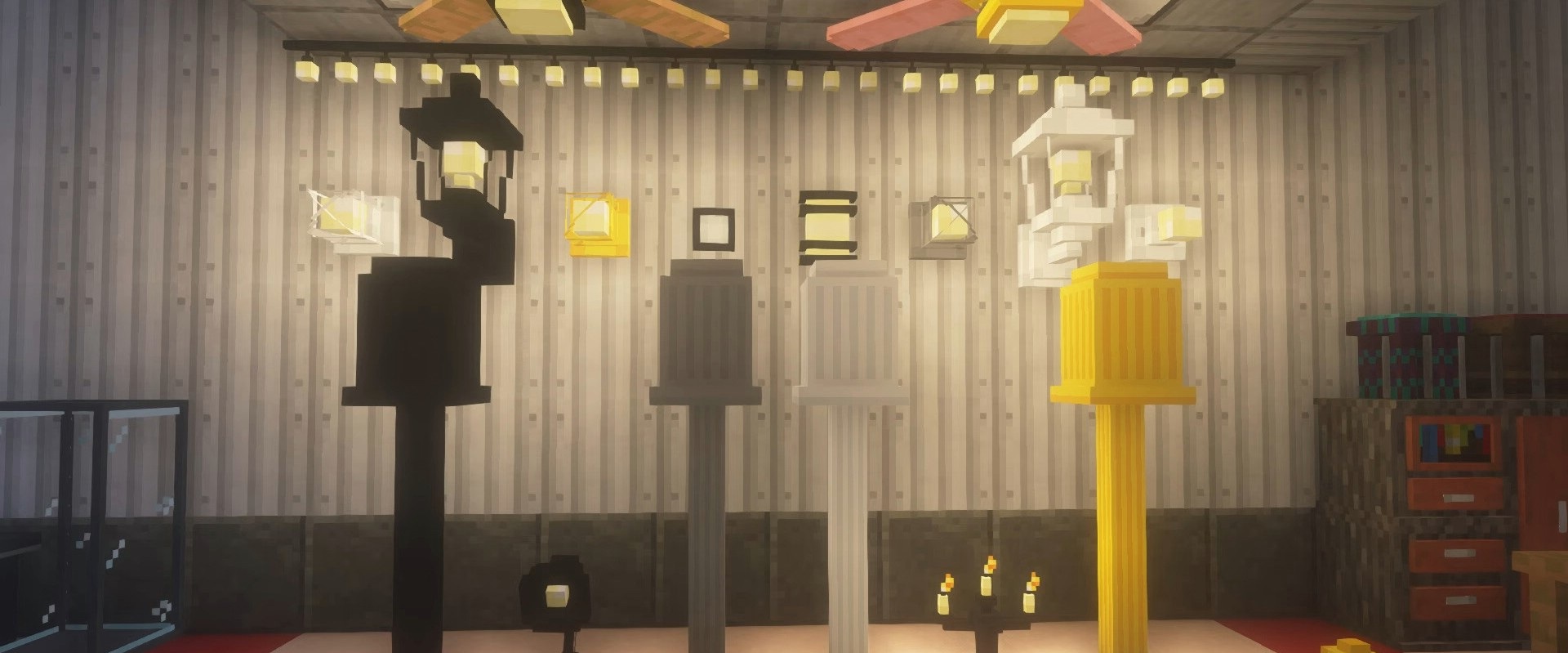 Современные световые решения в Minecraft с помощью Moa Decor Lights