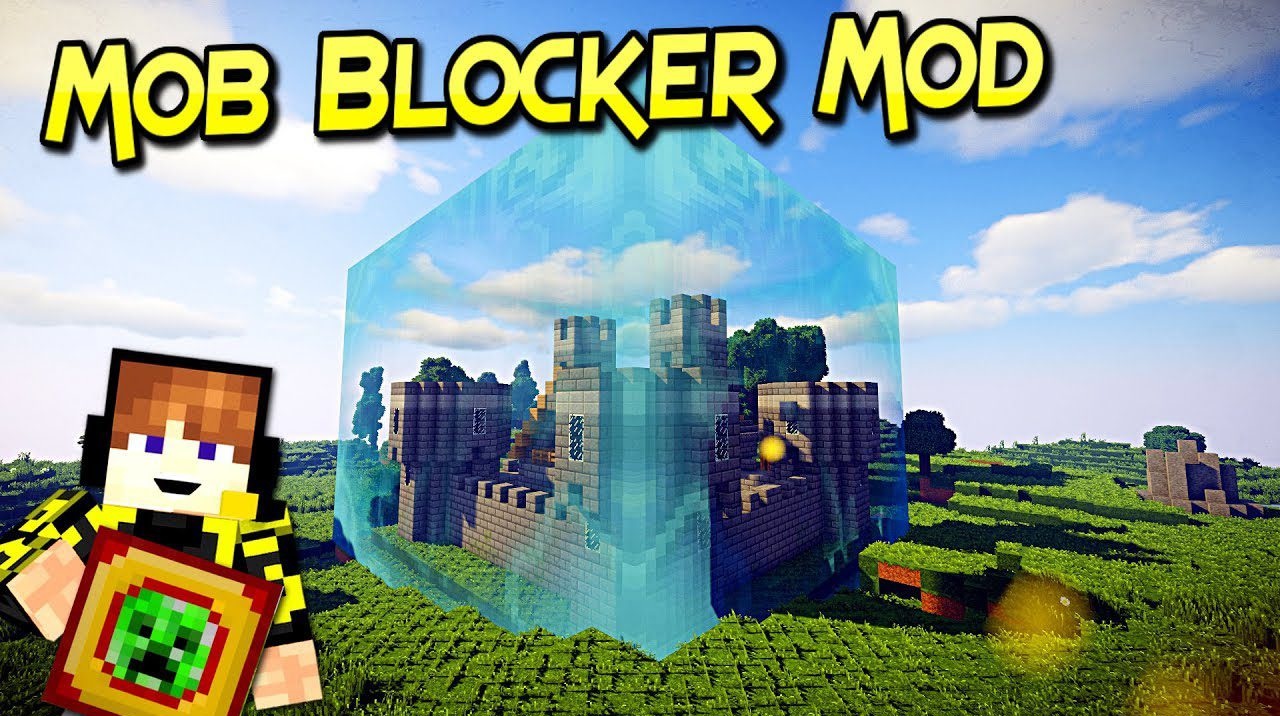 Mob Blocker для Minecraft 1.21.4