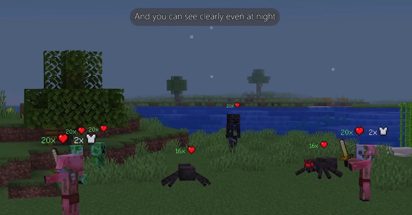 Настройки интерфейса Mob Plaques в меню Minecraft