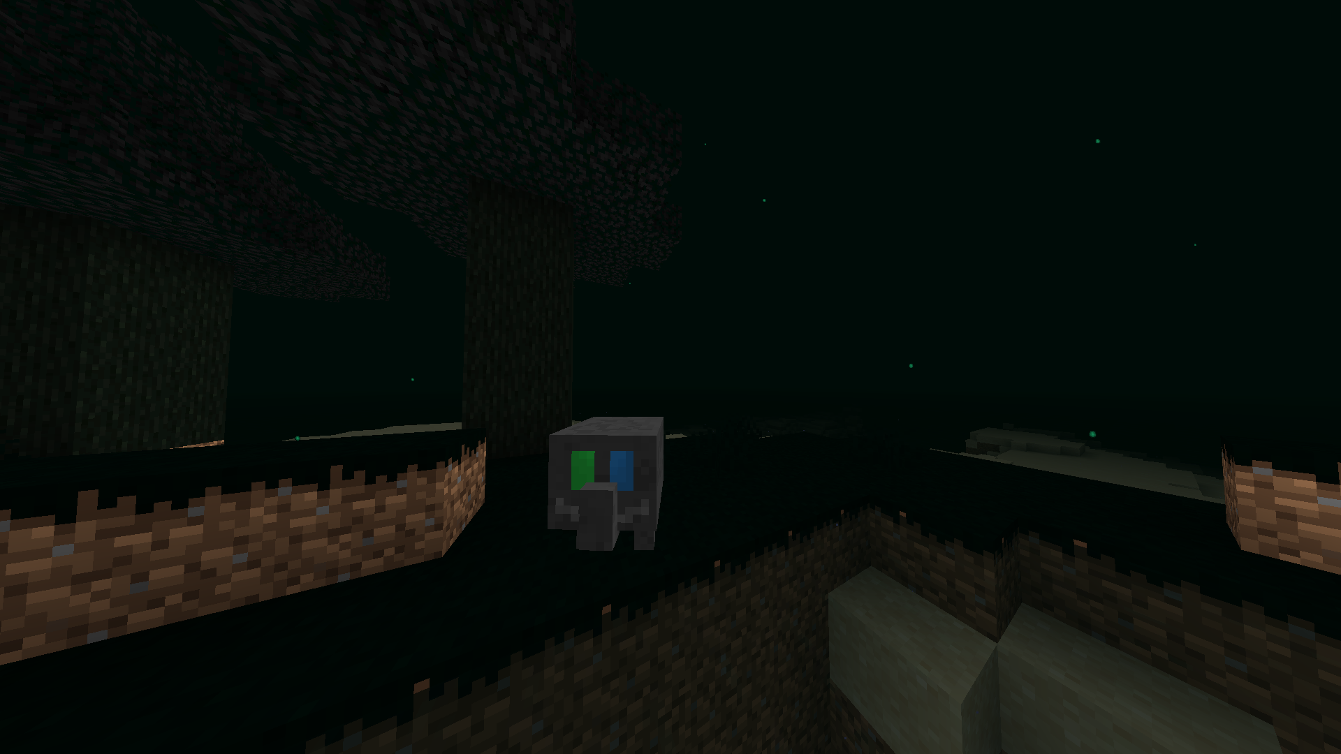 Крупная автоматическая ферма в Minecraft с красной пылью и поршнями