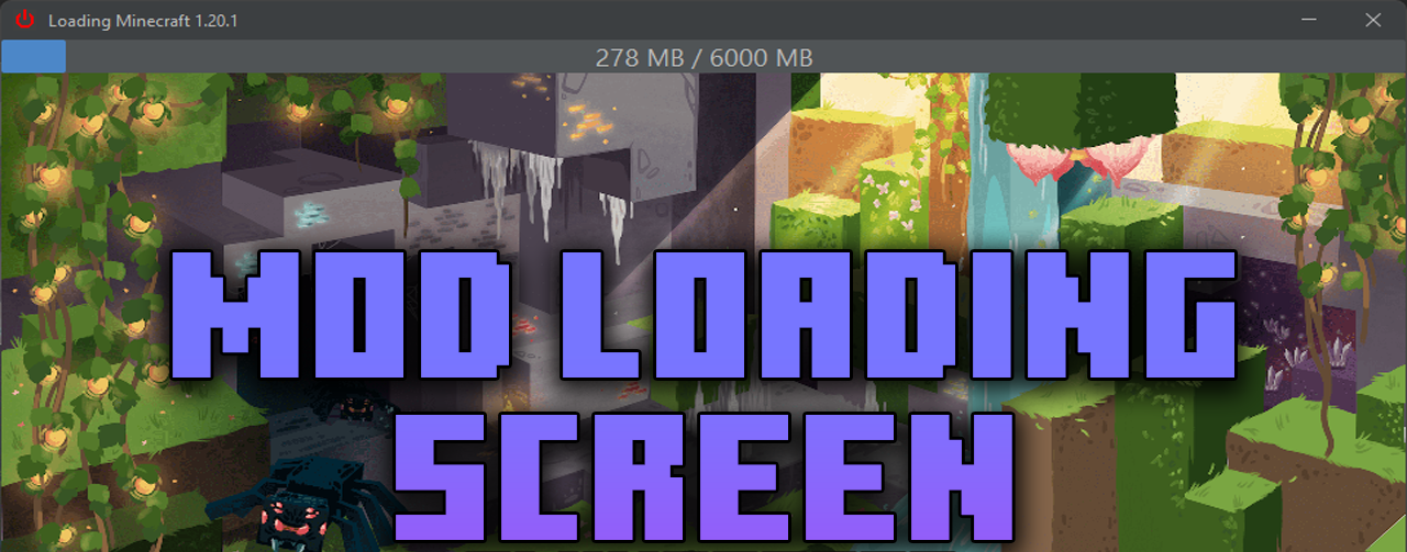 Mod Loading Screen для Minecraft 1.19.4