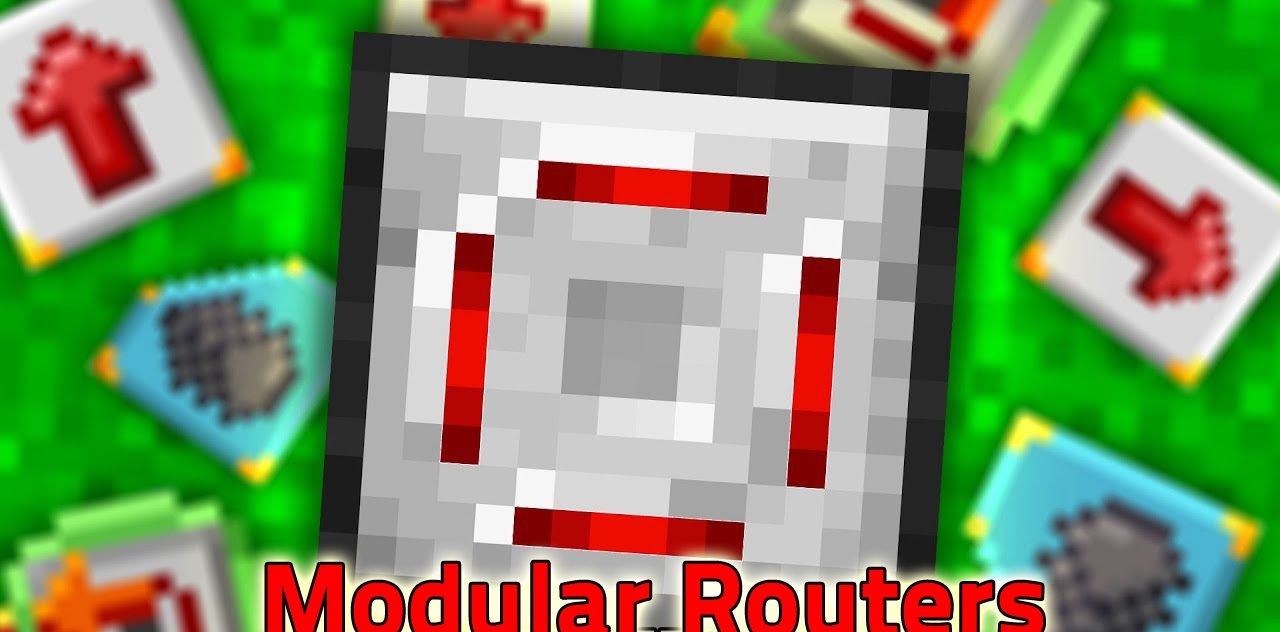 Modular Routers для Minecraft 1.21.4