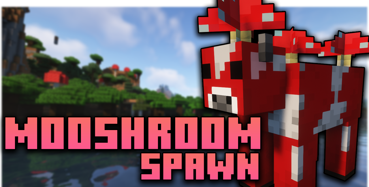 Mooshroom Spawn для Minecraft 1.20.6