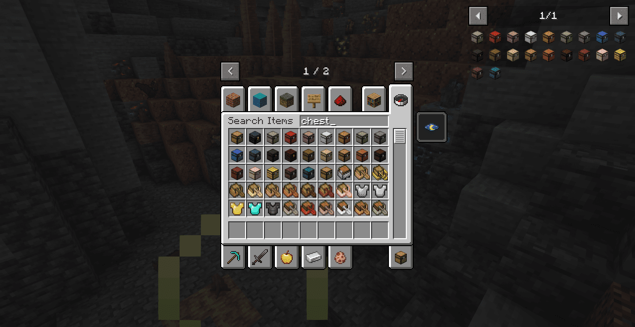 Рецепты крафта новых сундуков в Minecraft с модом More Chests Variants