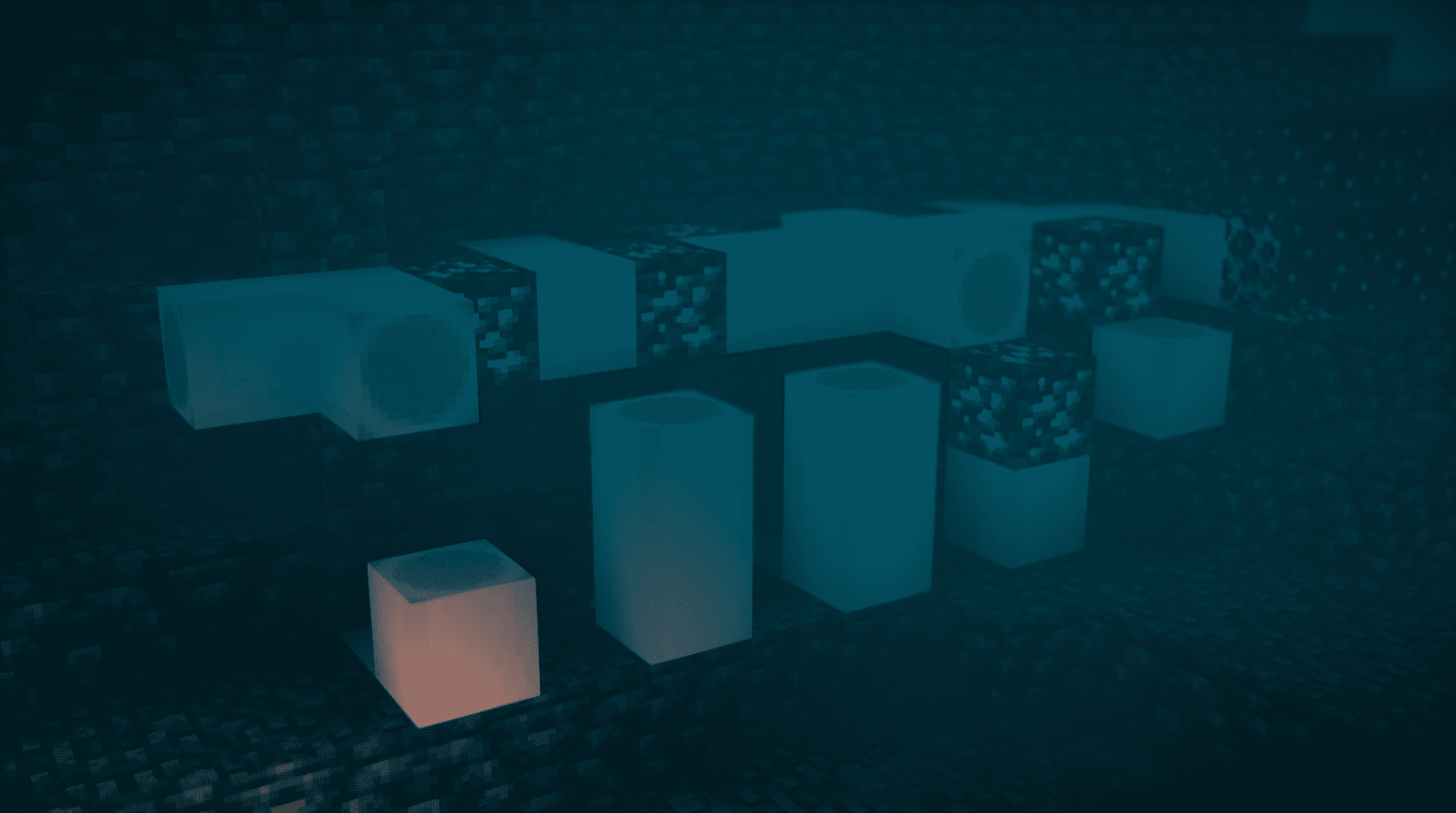 Крафт из ископаемых в Minecraft с модом More Fossils