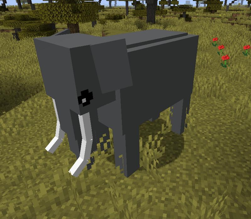 Детализированные модели животных из мода More Living Things