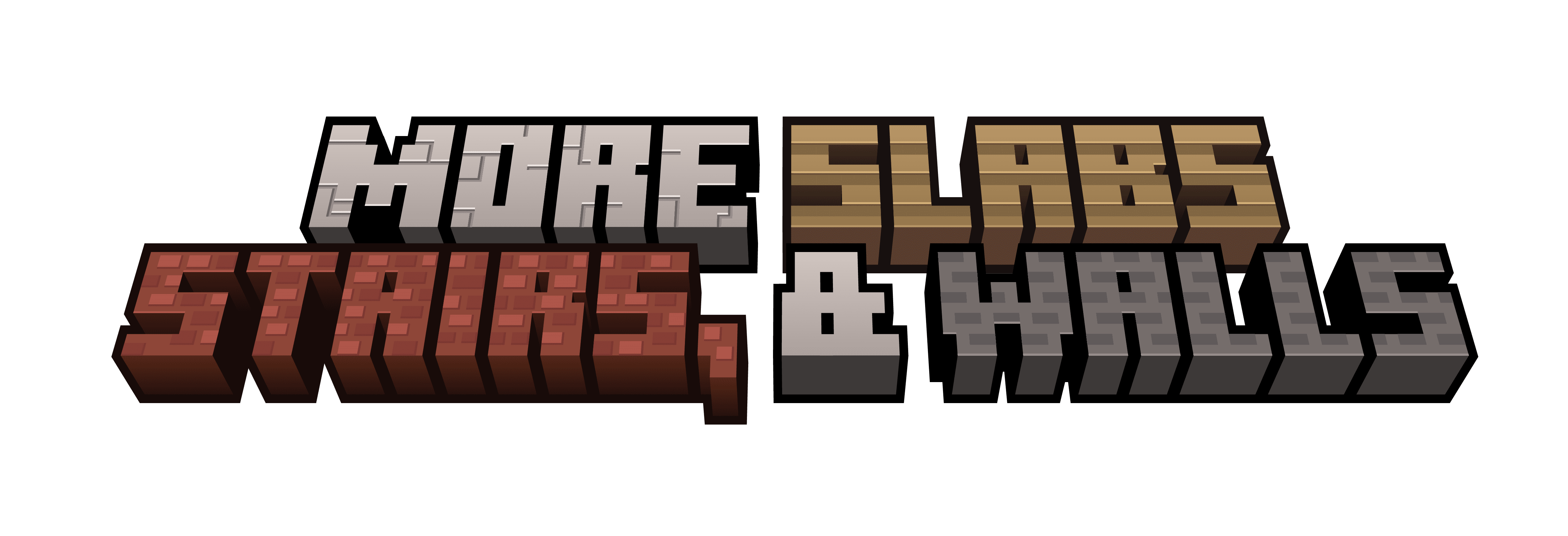More Slabs Stairs and Walls для Minecraft 1.21.1