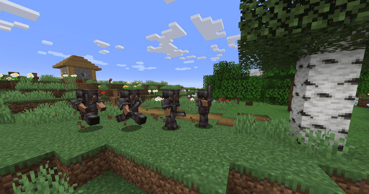 Motion Capture Mod в действии - анимация персонажа в Minecraft