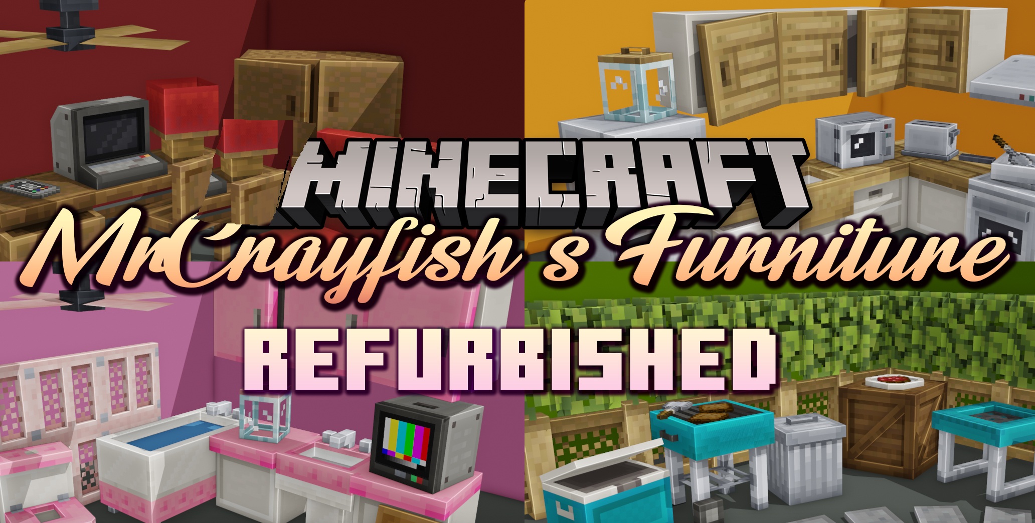 MrCrayfish’s Furniture Refurbished для Minecraft 1.21.5
