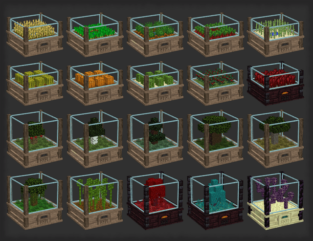 Интерфейс управления фермой в Multipart Machines Farming Mod