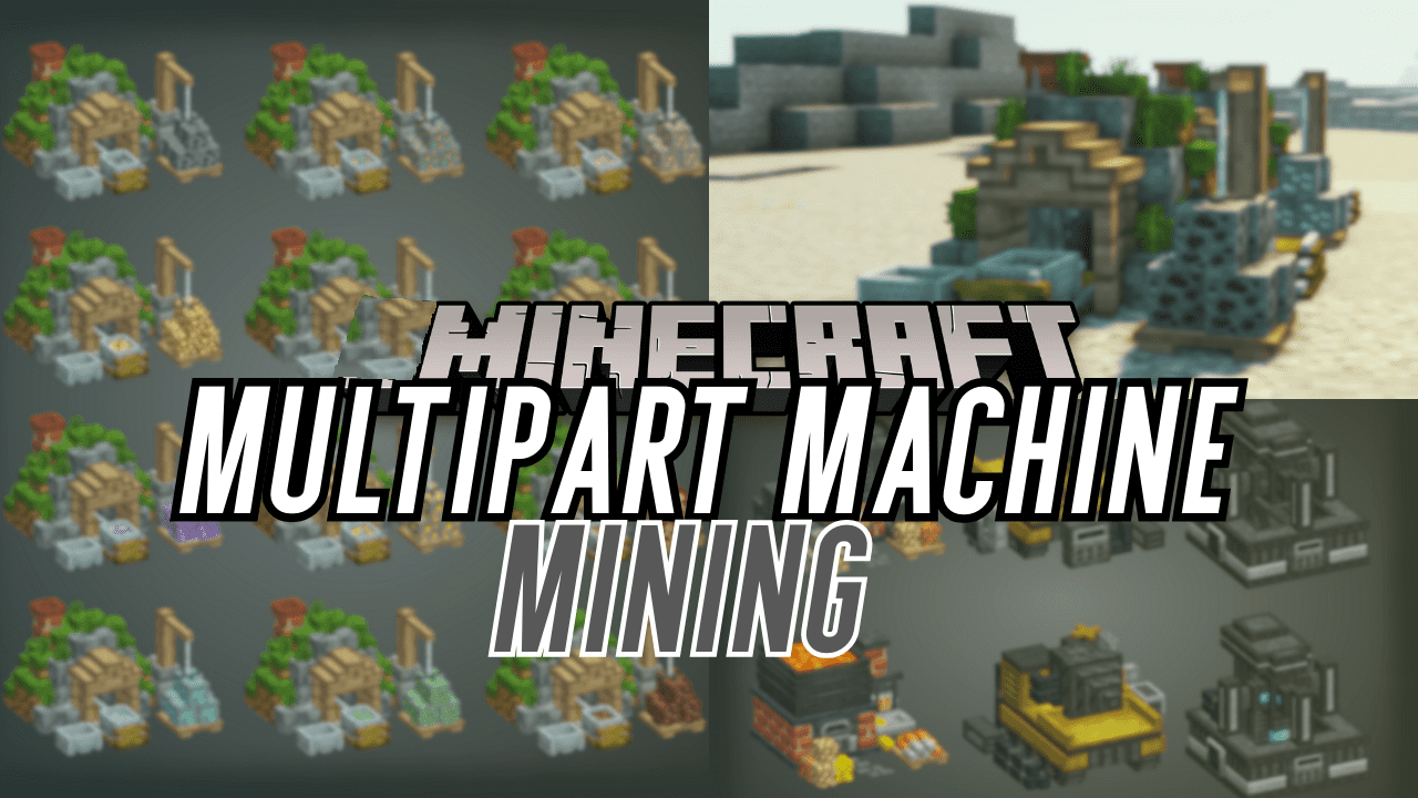 Multipart Machines: Mining для Minecraft 1.19.4