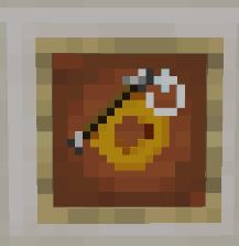 Магический посох, вызывающий молнии в Minecraft