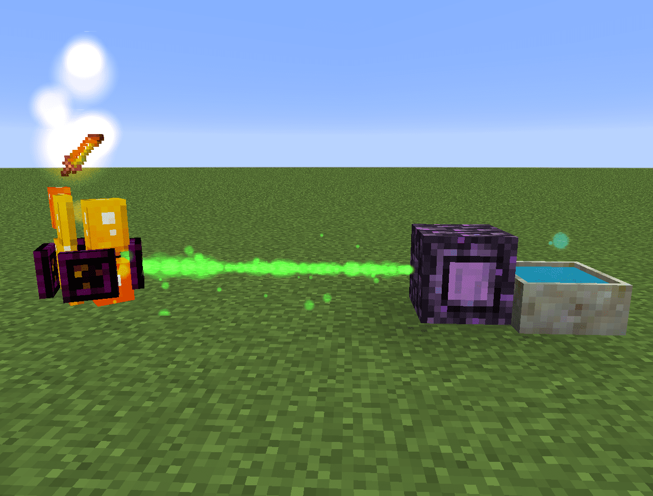 Измерение Альфхейм в Mythic Botany для Minecraft