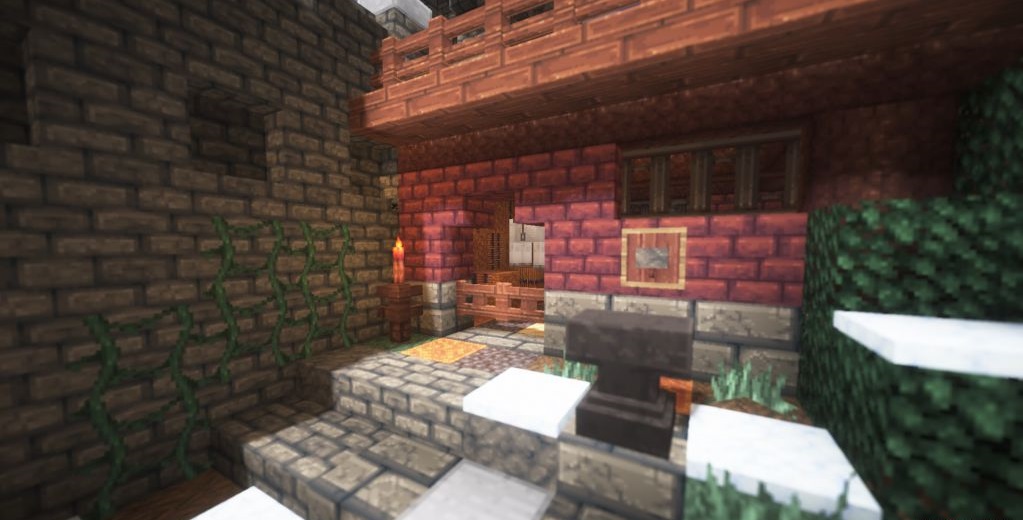 Готовый мир Minecraft с Mythic Resource Pack: атмосферные биомы и текстуры