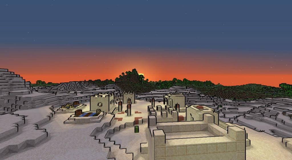 Пример крафта верстака и инструментов в Minecraft