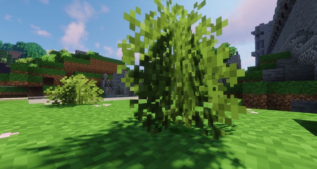 Реалистичная вода и отражения в Minecraft с текстур-паком Nature X