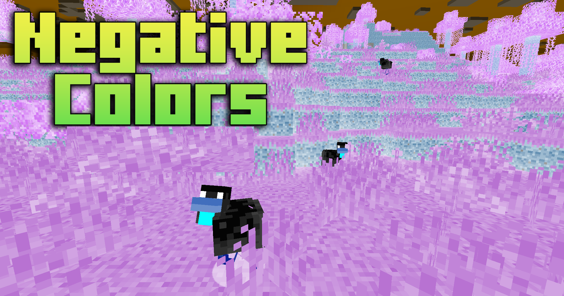 Negative Colors Shaders  1.21.3
