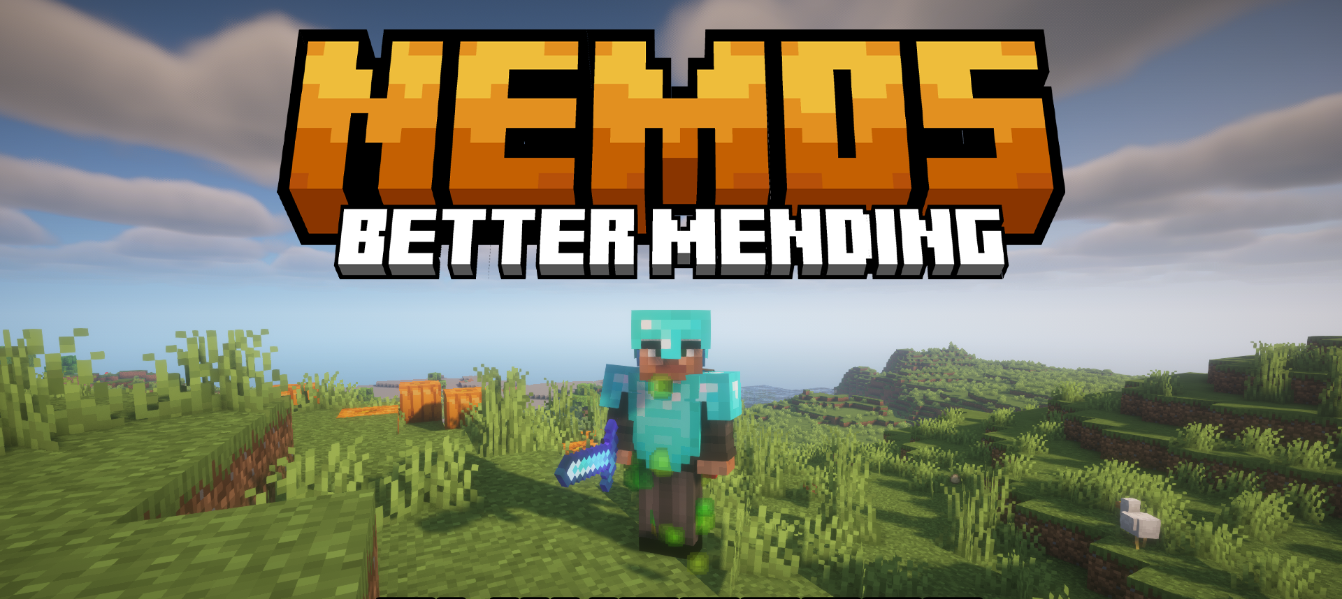 Nemo’s Better Mending для Minecraft 1.21.4