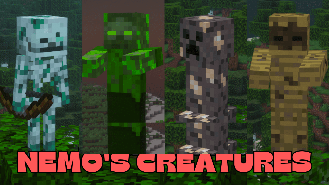 Nemo’s Creatures для Minecraft 1.20.6