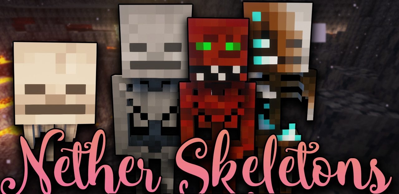 Nether Skeletons для Minecraft 1.20.6