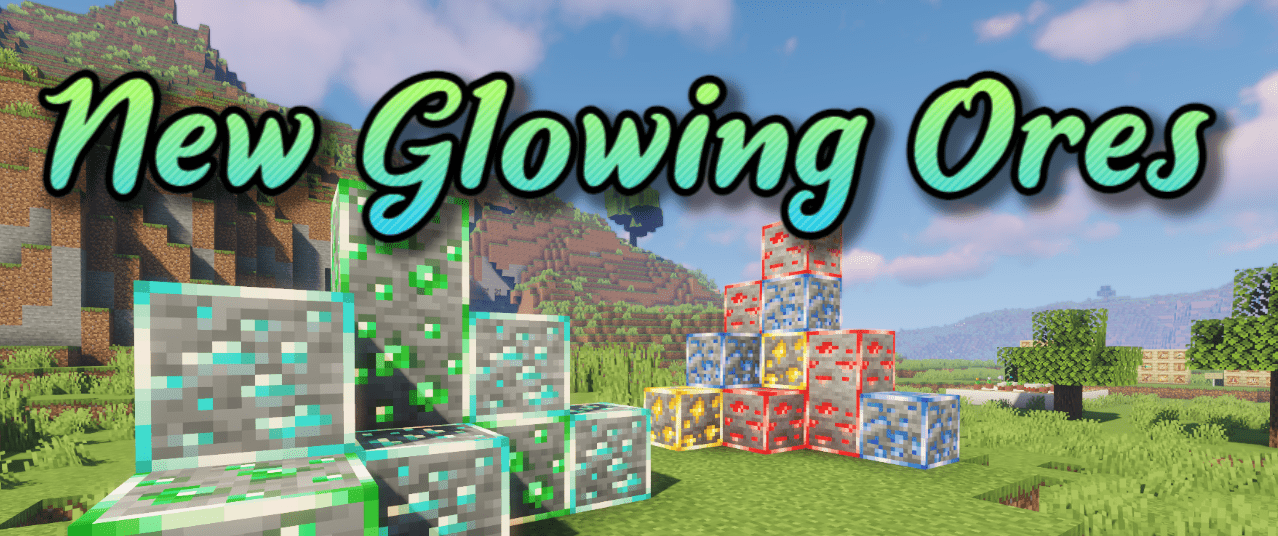 New Glowing Ores  1.19.4