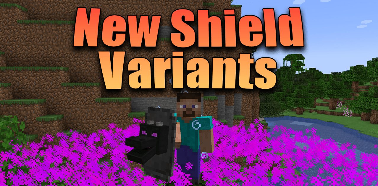 New Shield Variants для Minecraft 1.21