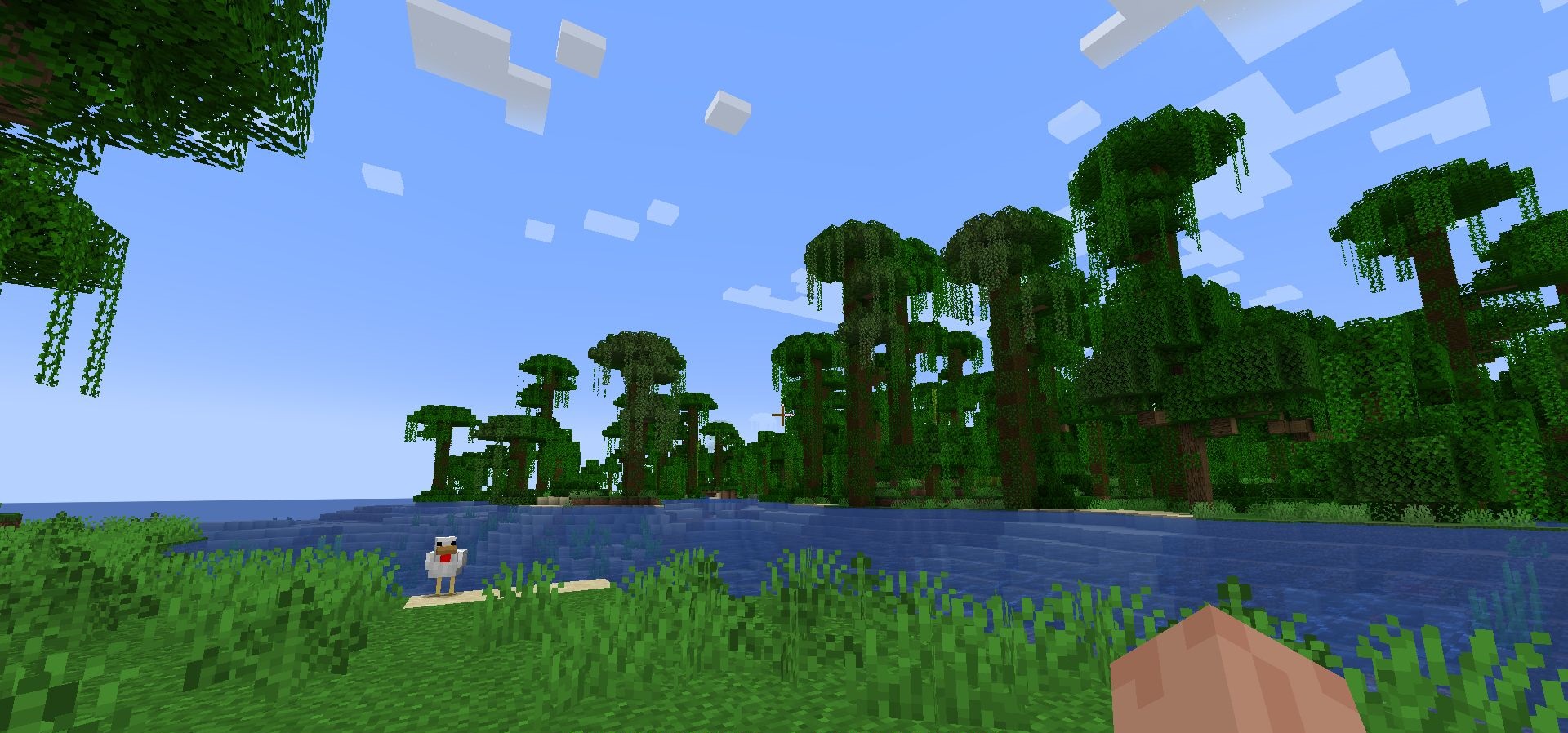 Графики производительности и отладки в Noxesium для Minecraft