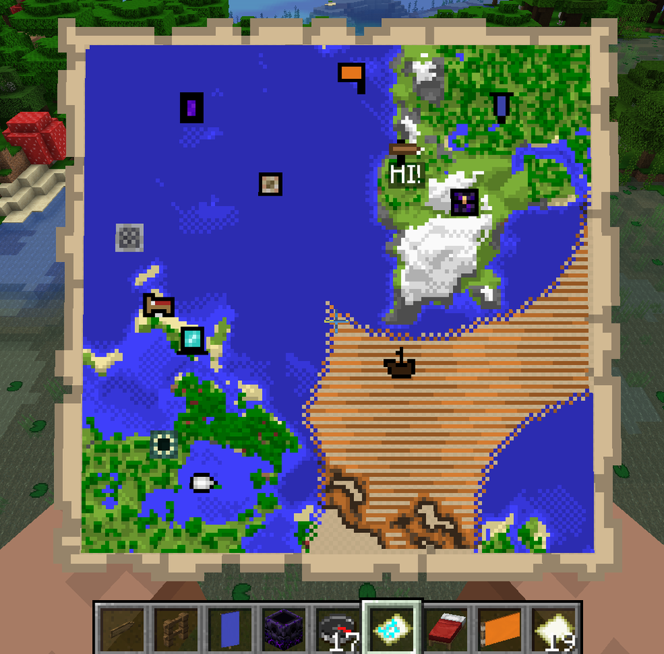 Сравнение графики до и после установки Moonlight Lib в Minecraft