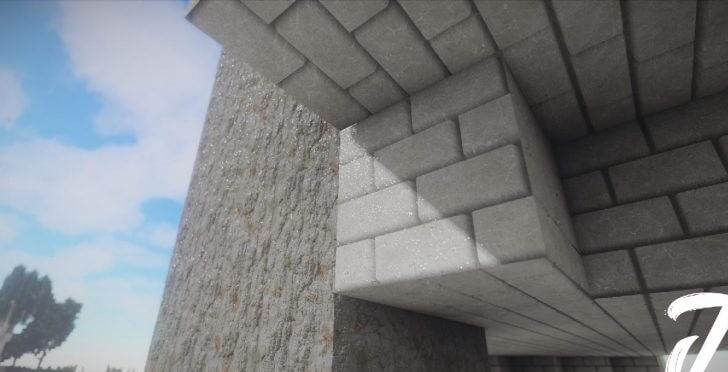 Реалистичное освещение в Minecraft с шейдерами Oceano, динамические тени