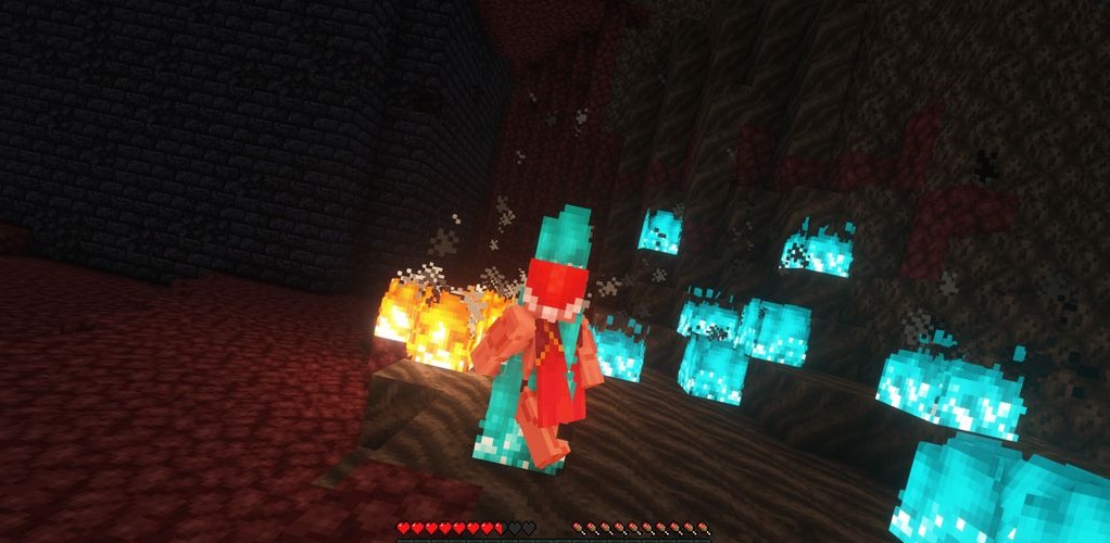 Интерфейс установки мода On Soul Fire в папку mods Minecraft