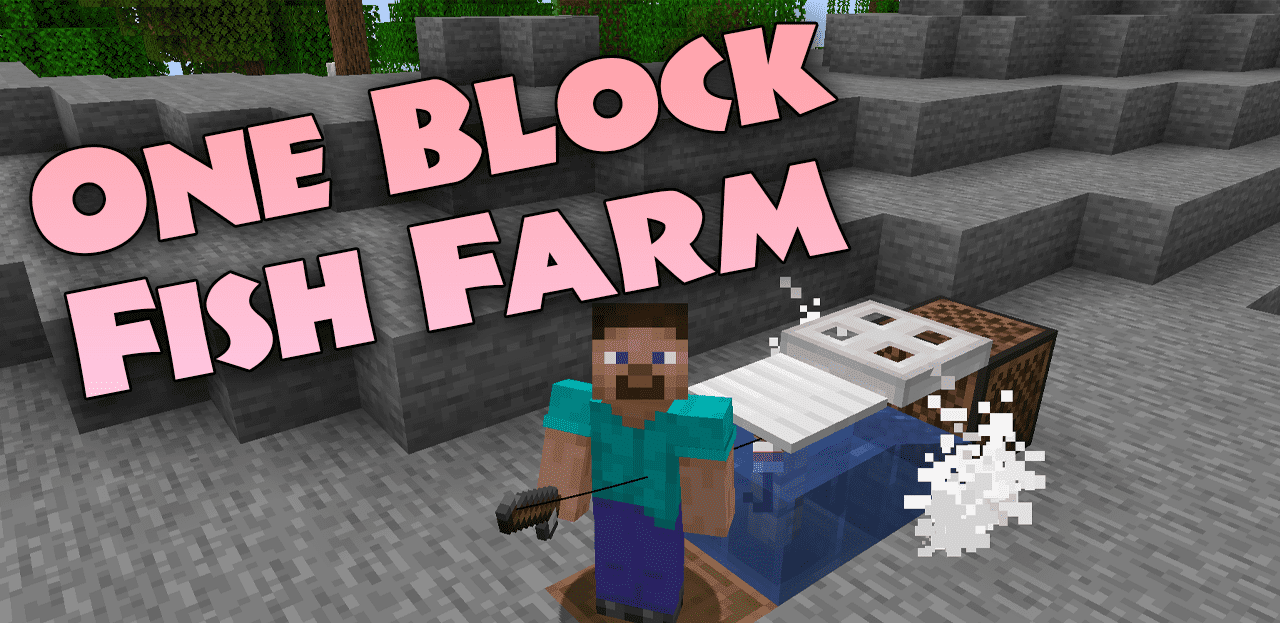 One Block Fish Farm  1.18.2