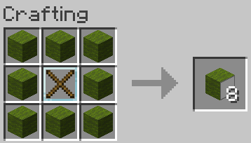 Пример паркура с использованием одностороннего стекла в Minecraft