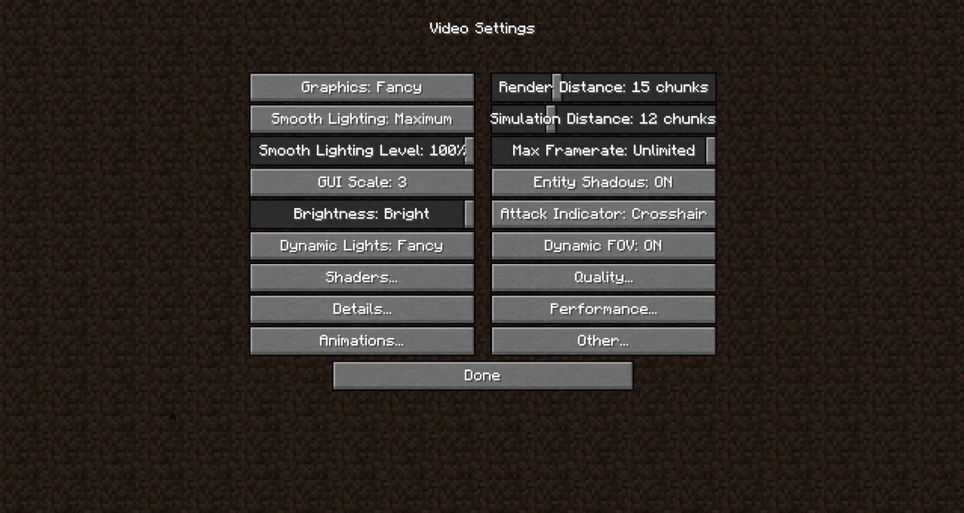 Сравнение графики в Minecraft до и после установки OptiFine HD