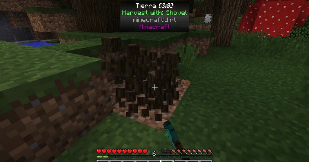 Интерфейс настроек мода Ore Excavation - выбор режимов добычи в Minecraft